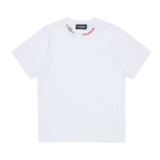 T-shirt DSQUARED2 Slouch bianco - 8/16 ANNI