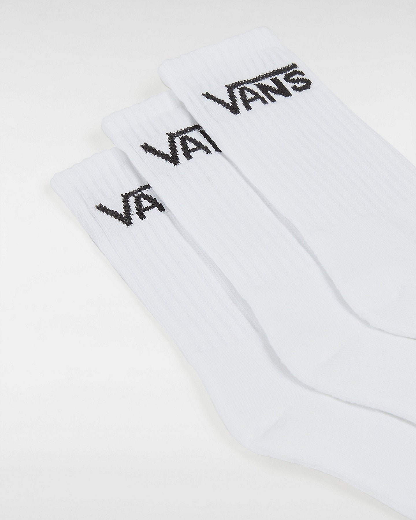 Calze Vans crew bianco da bimbo/a - 3 paia