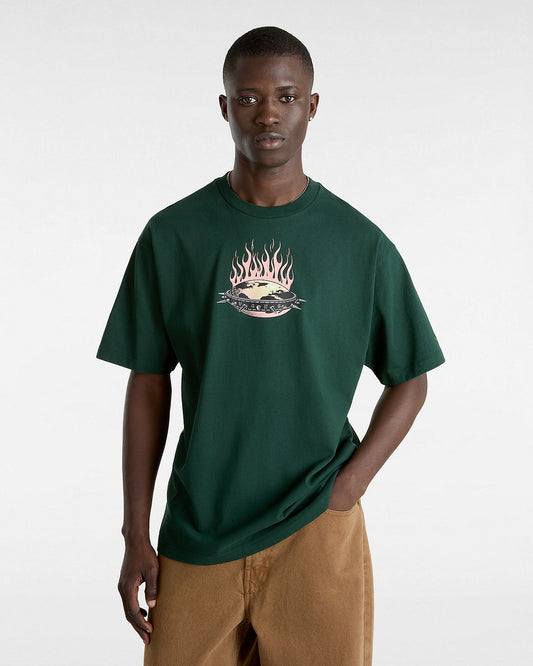 T-Shirt Global dominance verde