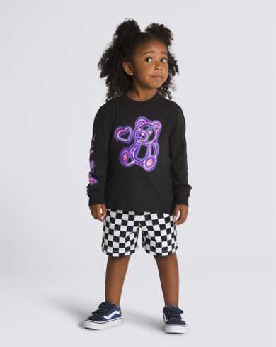 T-Shirt Party purple a manica lunga nero - 2/8 ANNI