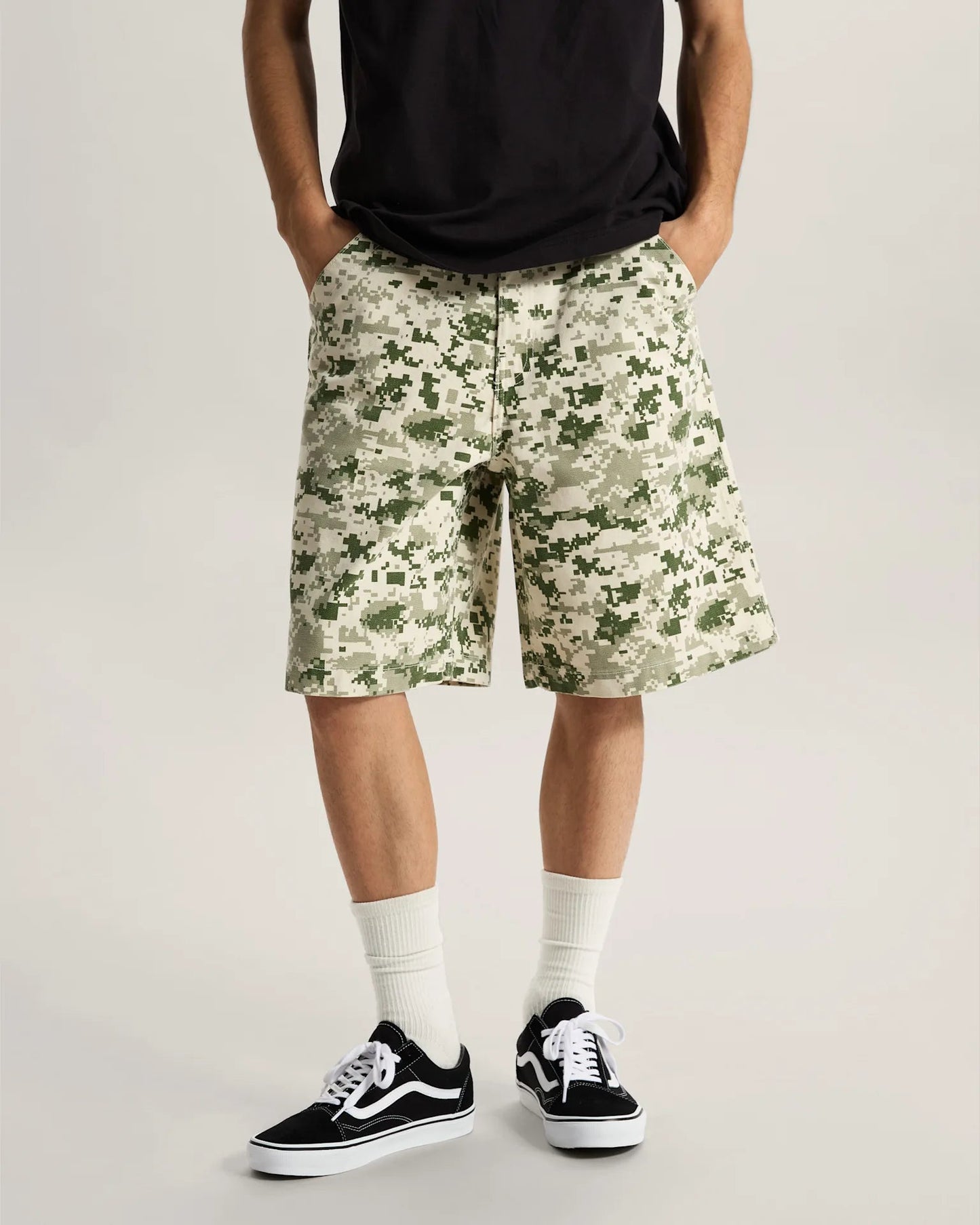 Shorts Check-5 baggy camo