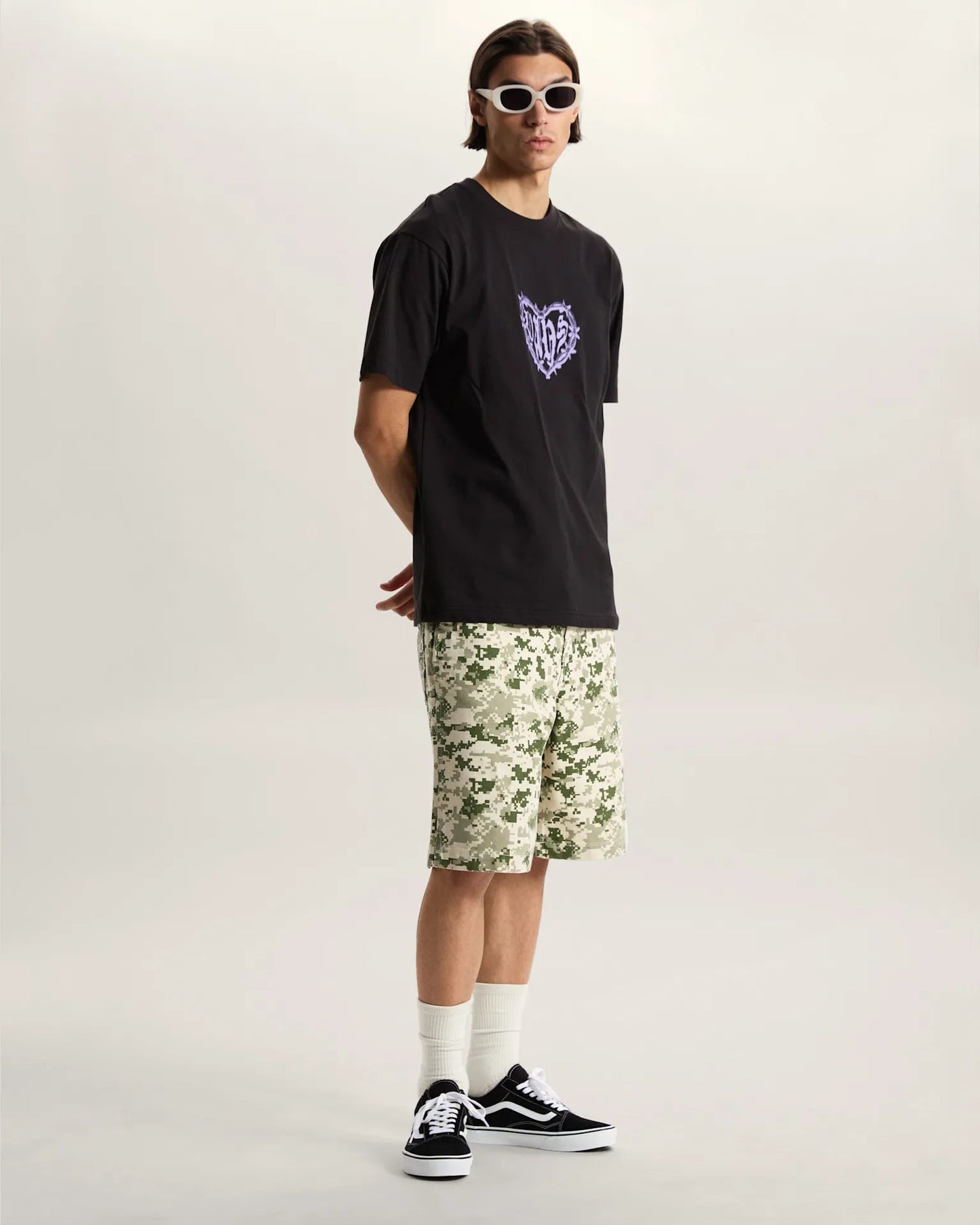Shorts Check-5 baggy camo