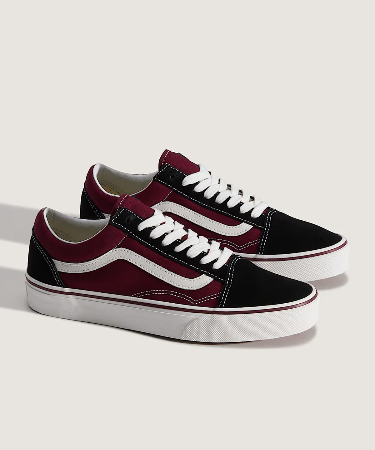 Vans Old Skool nero/bordeaux