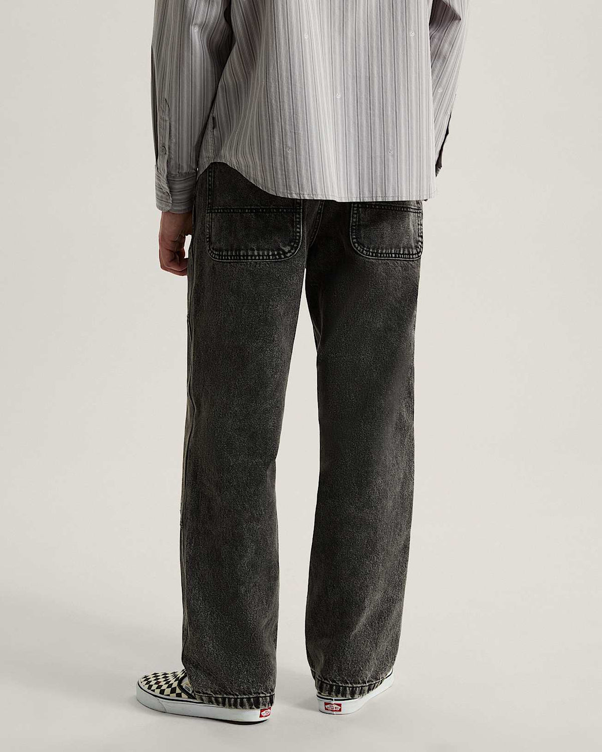 Jeans Vans x Rowan double nero slavato