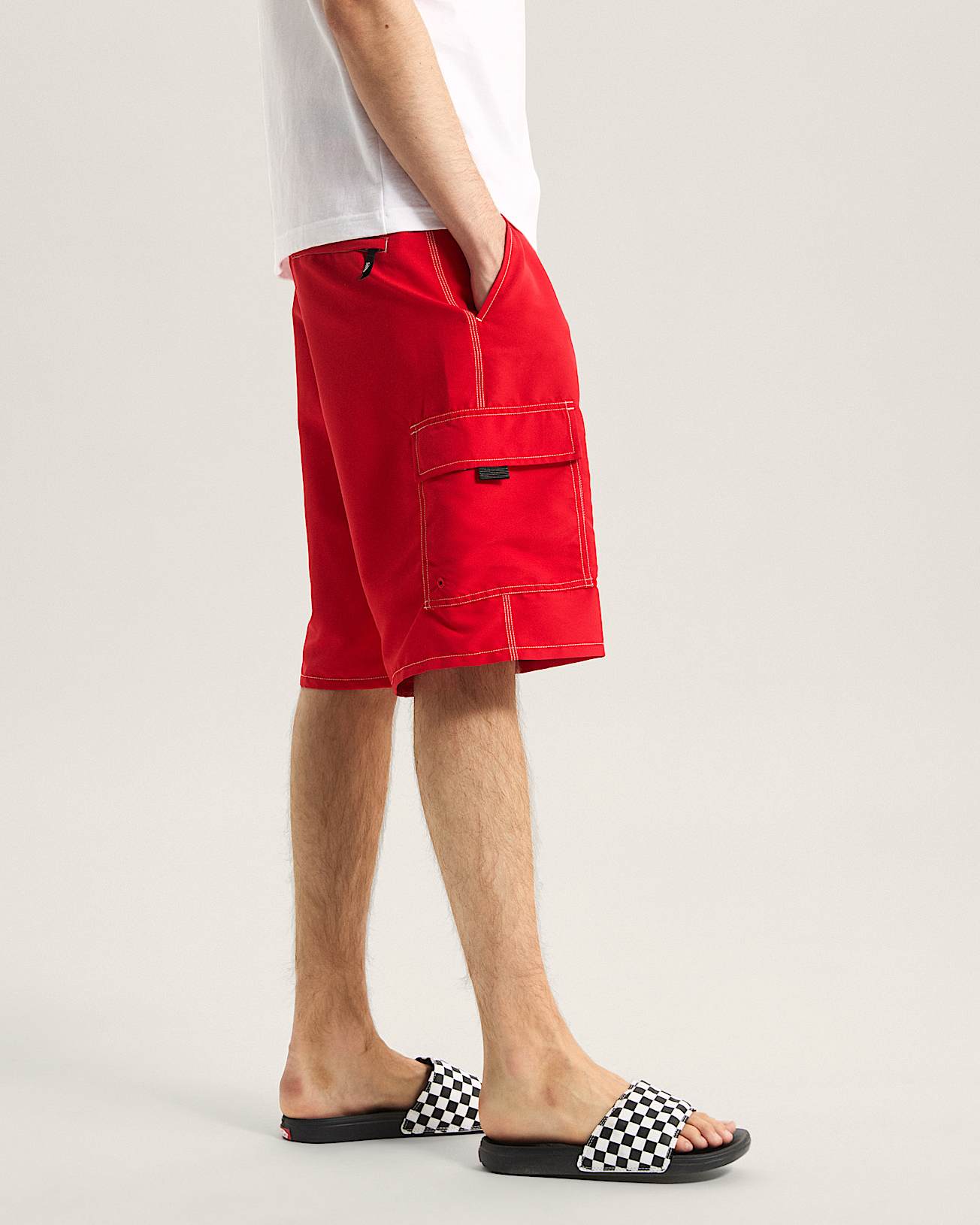Boardshort Voyage long cargo rosso