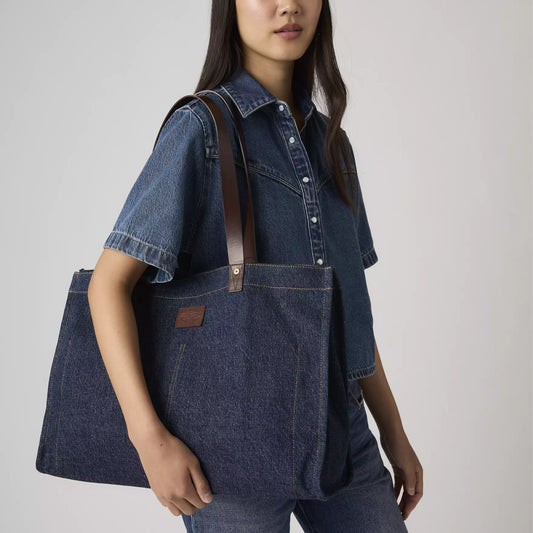 Borsa tote Levi's in denim - 75L
