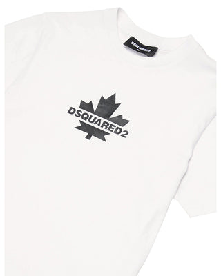 T-shirt DSQUARED2 Slouch bianco - 8/16 ANNI