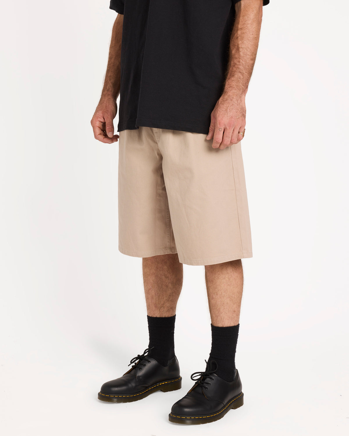 Pantaloncini Chillow pleat chino sabbia