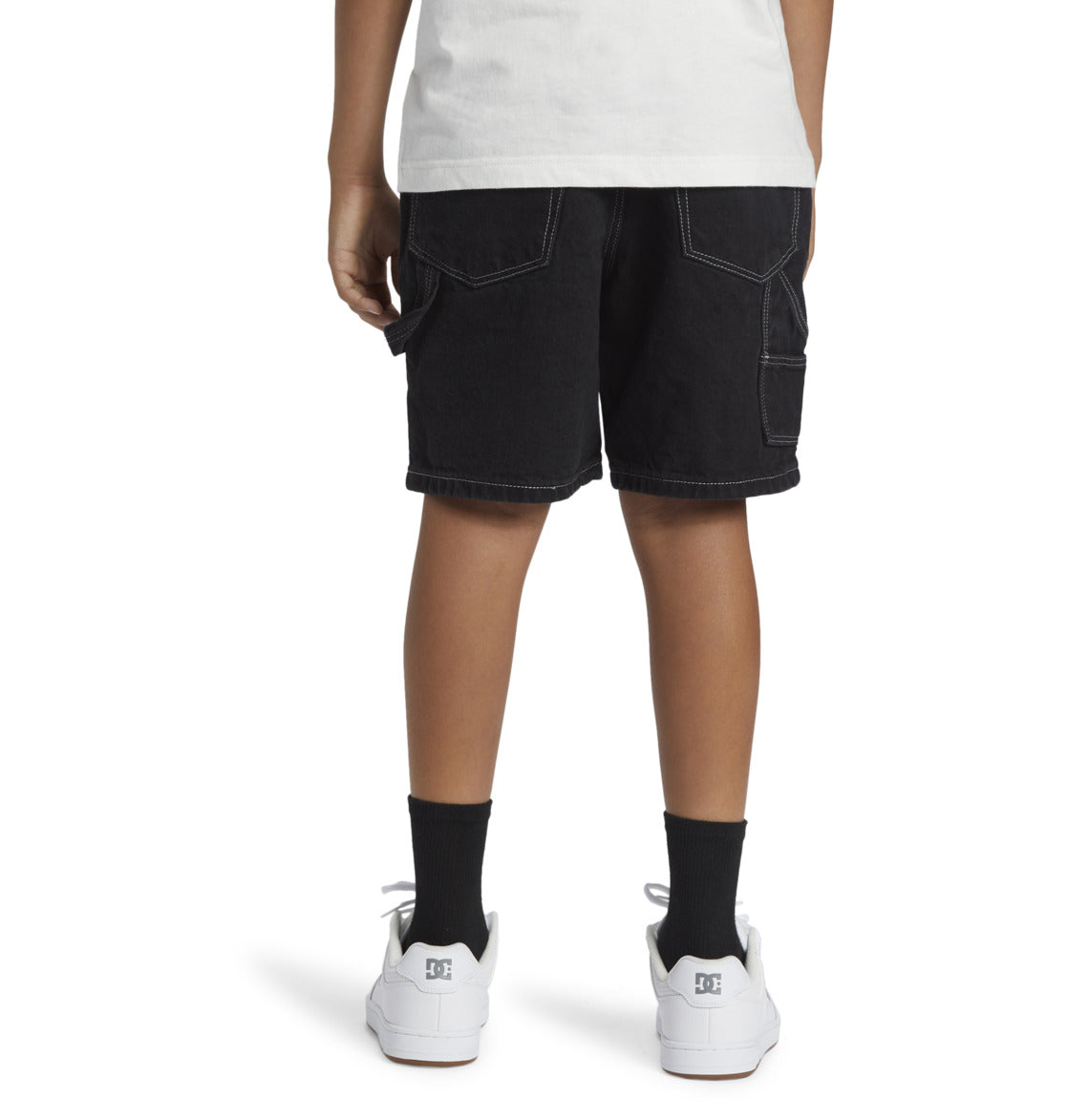 Pantaloncino carpenter baggy nero - 8 ANNI / 16  ANNI