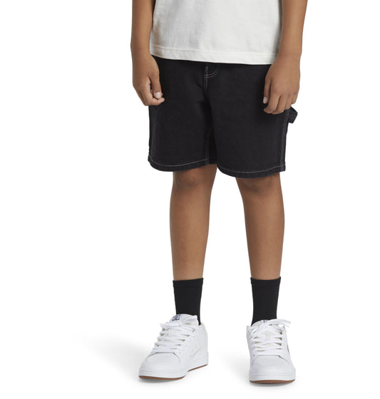 Pantaloncino carpenter baggy nero - 8 ANNI / 16  ANNI