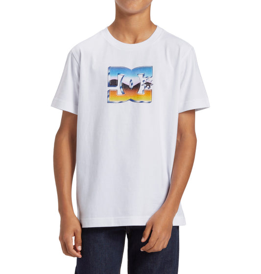 T-Shirt Chrome bianco - 8/14 ANNI