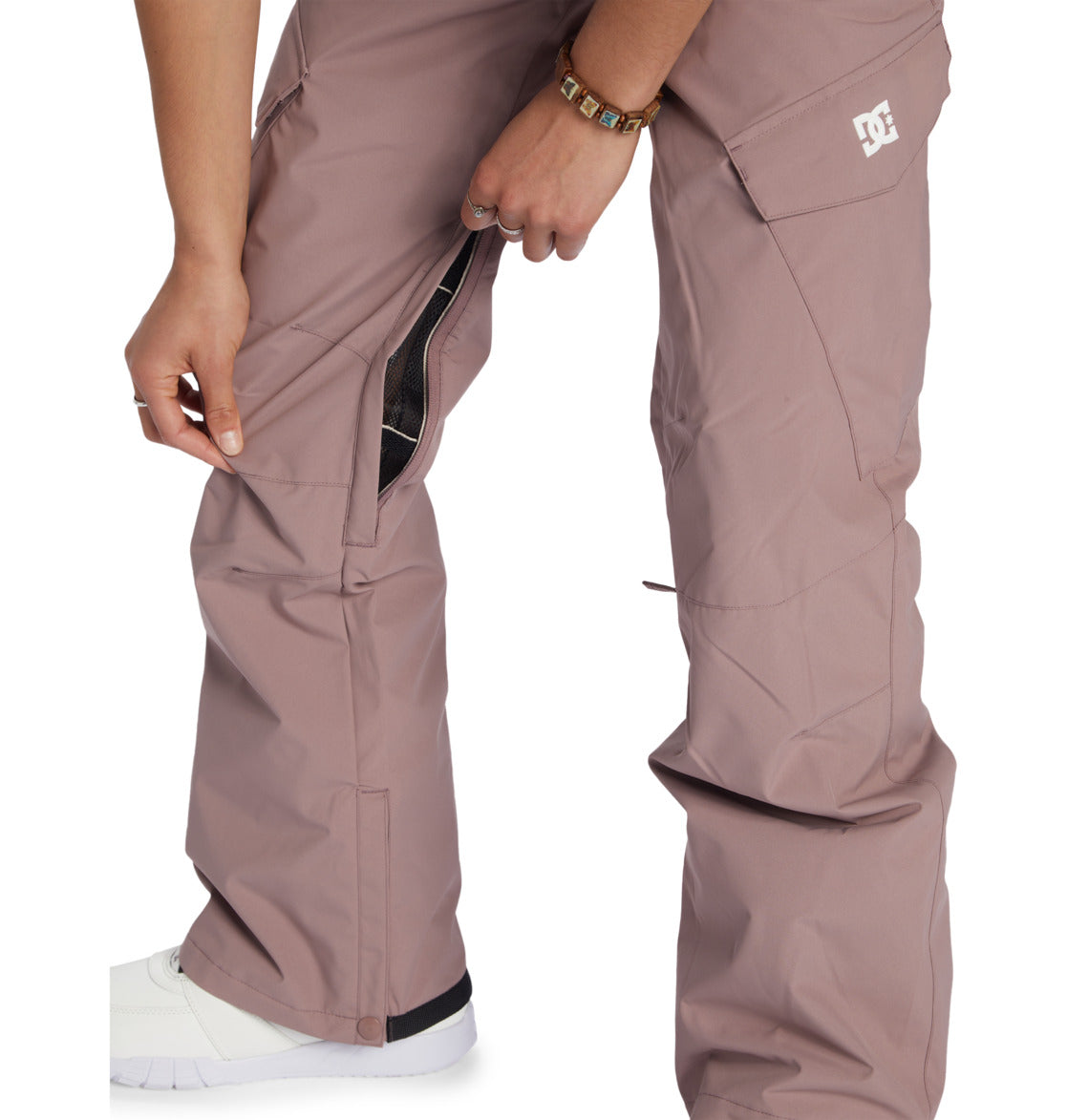 Pantalone Nonchalant tecnico da snowboard rosa