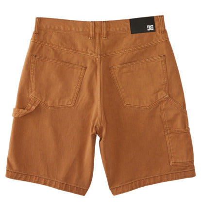 Pantaloncini Worker baggy ruggine