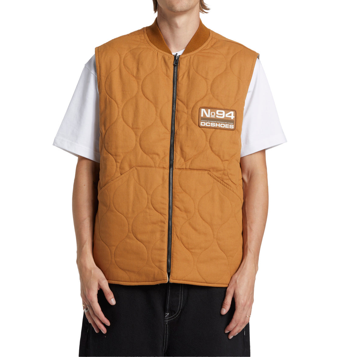 Gilet No 94 Reversibile tabacco