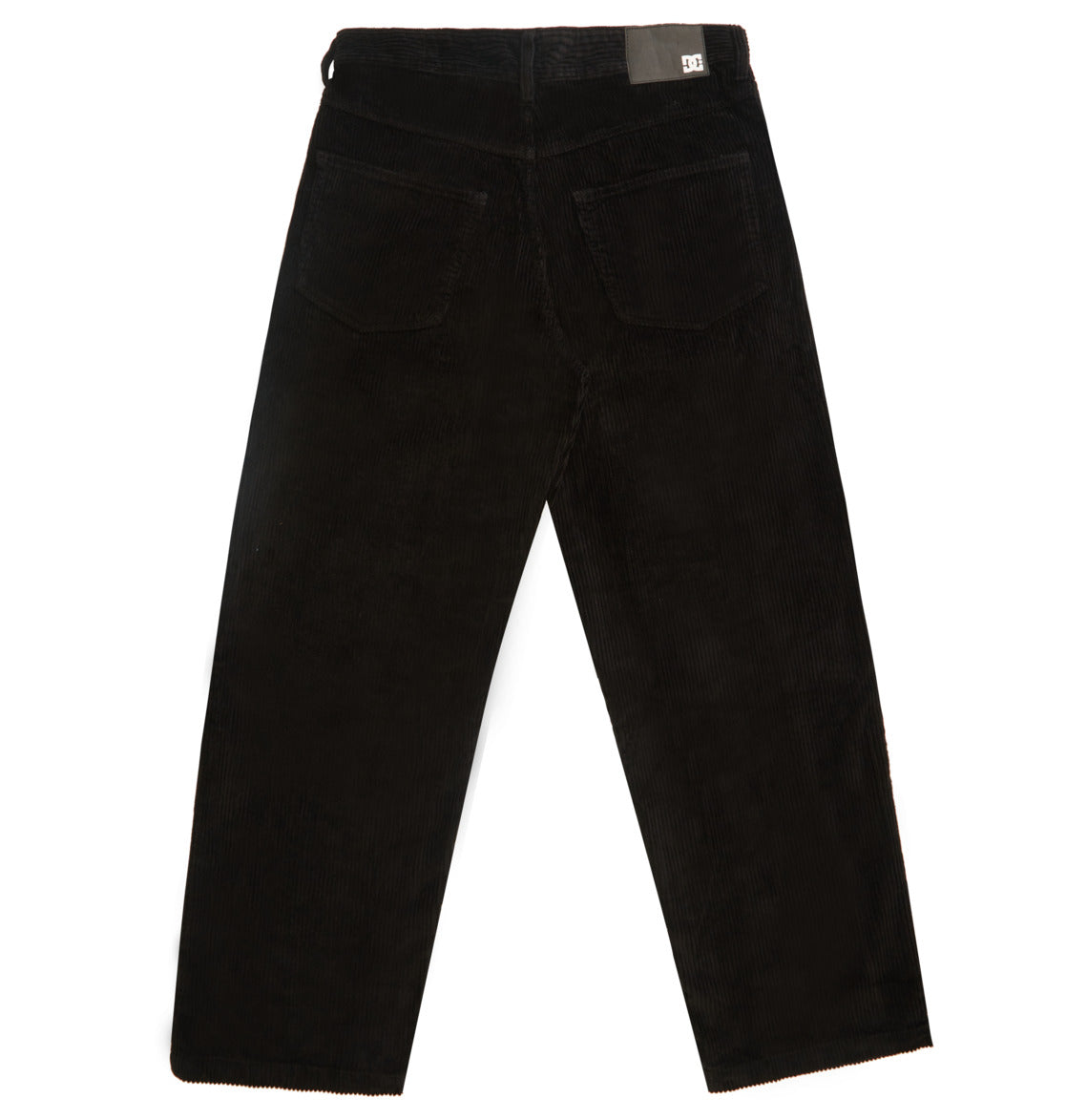 Pantalone Burough Baggy in velluto nero