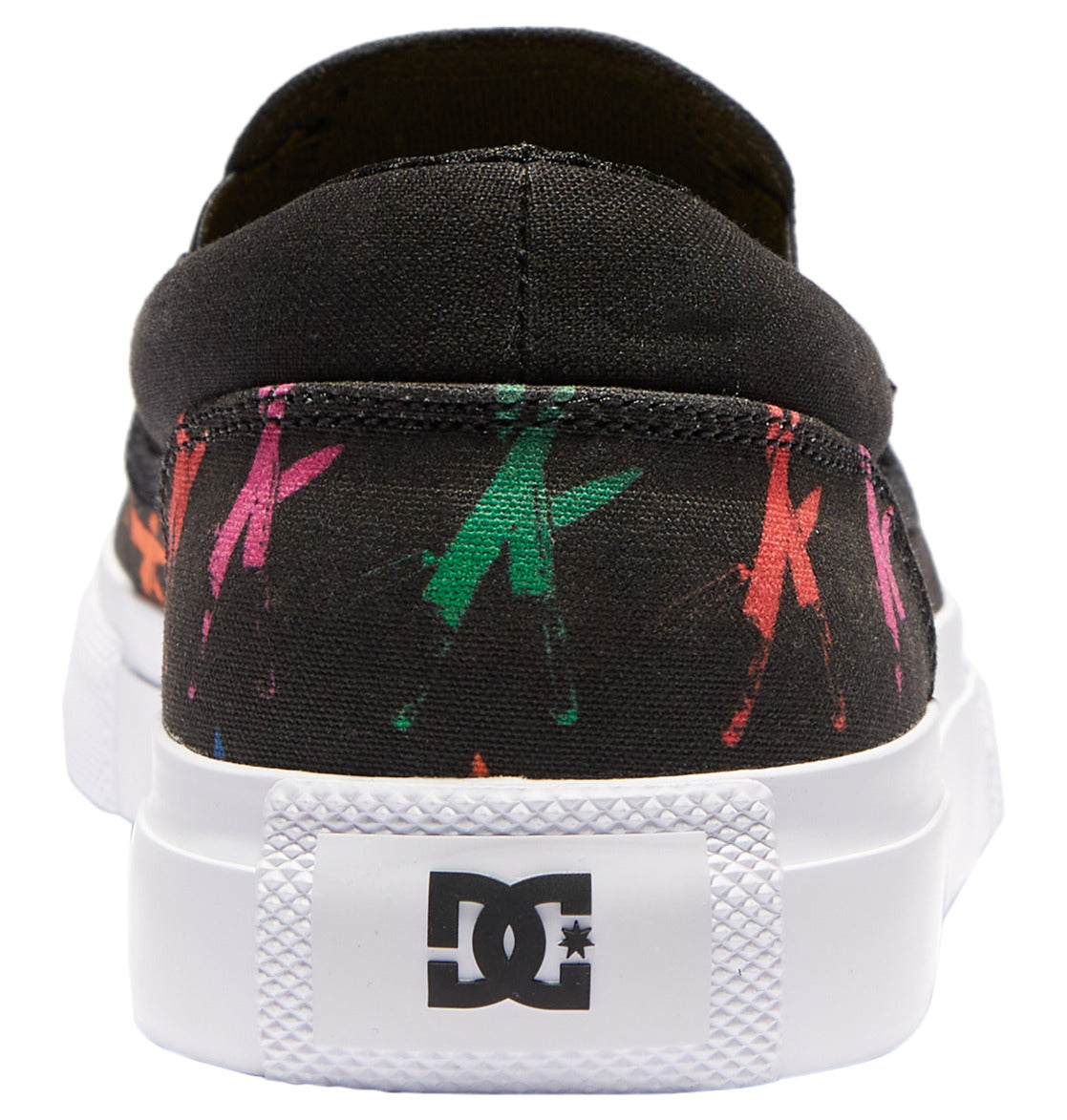 DC x Andy Warhol slip on nero/fantasia