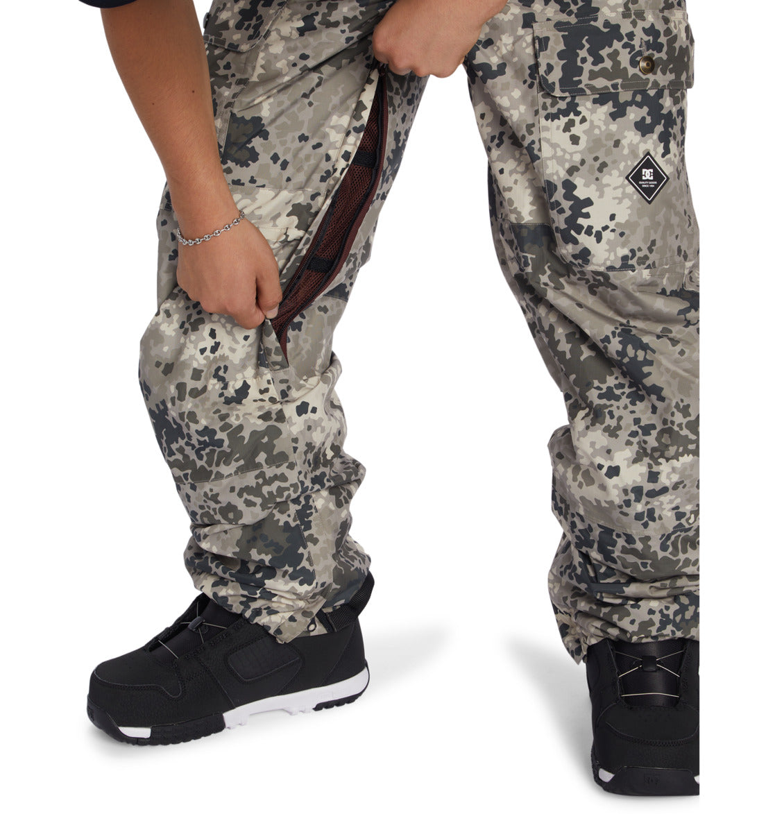 Pantalone Code da snowboard militare