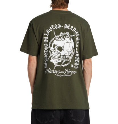 T-Shirt Twisted verde