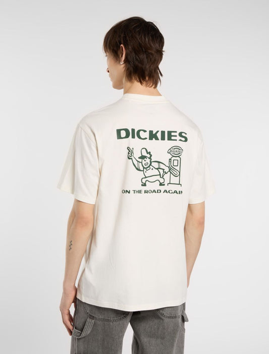T-Shirt Burns bianco