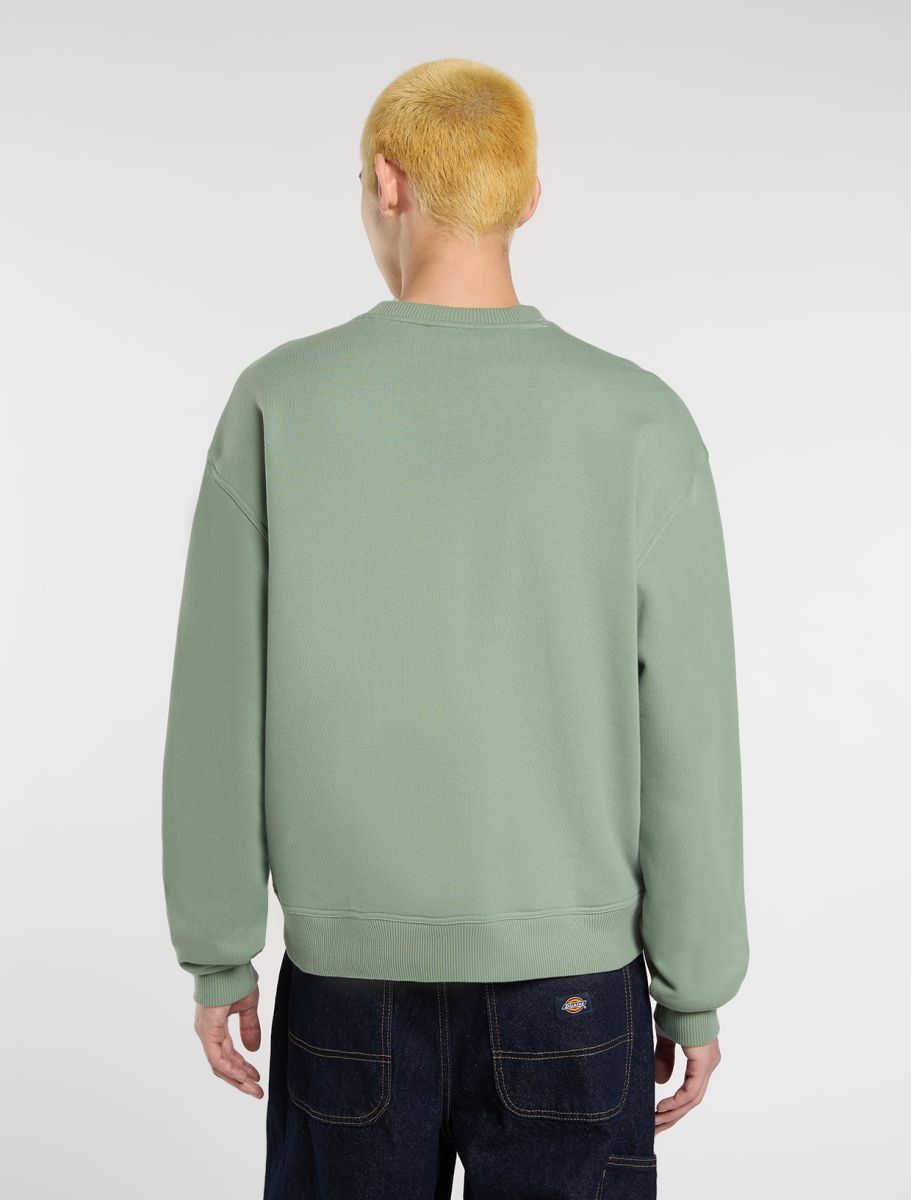 Felpa Clancy girocollo verde