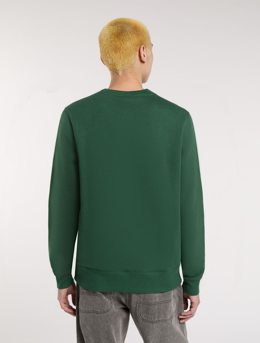 Felpa Oakport girocollo verde