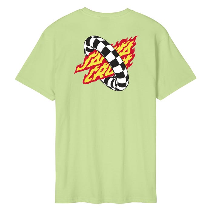 T-Shirt Goal flame fluo - 6/14 ANNI