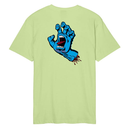 T-Shirt Screaming hand fluo