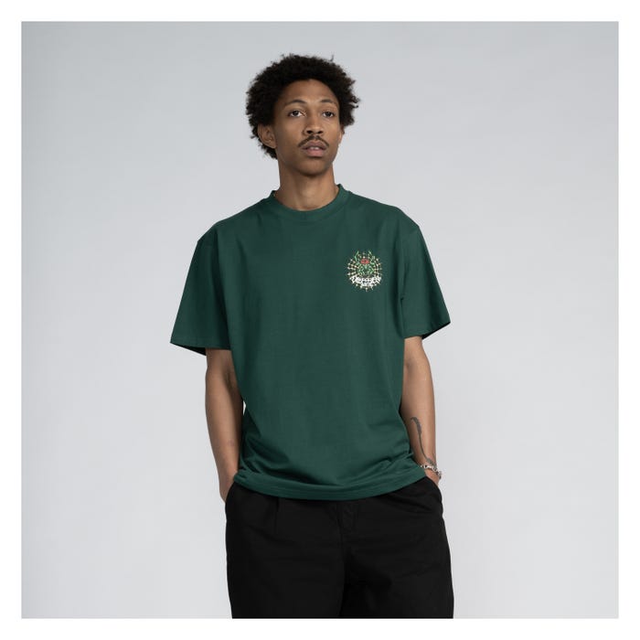 T-Shirt Dressen rose cross 2 verde