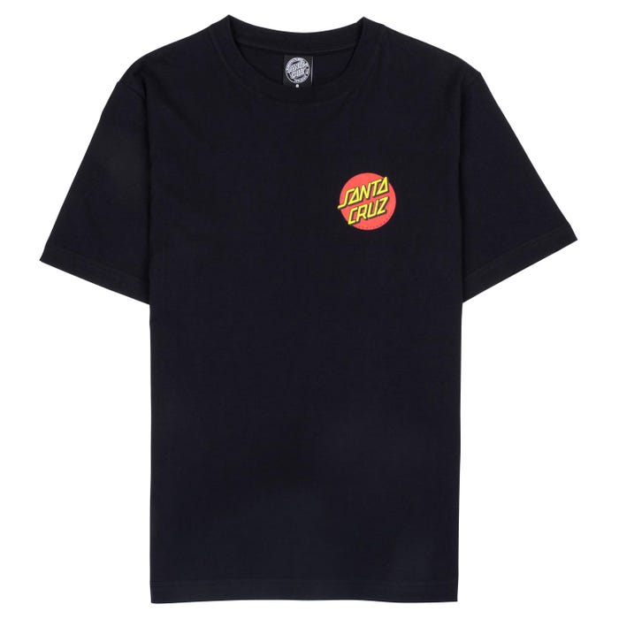 T-Shirt Santa Cruz nero