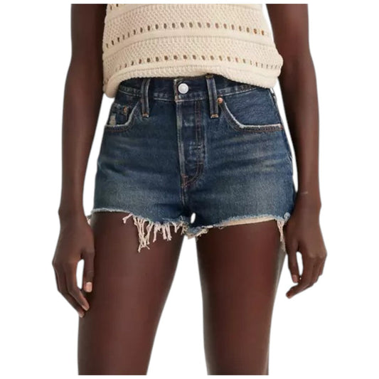 Pantaloncini Levis 501 denim scuro