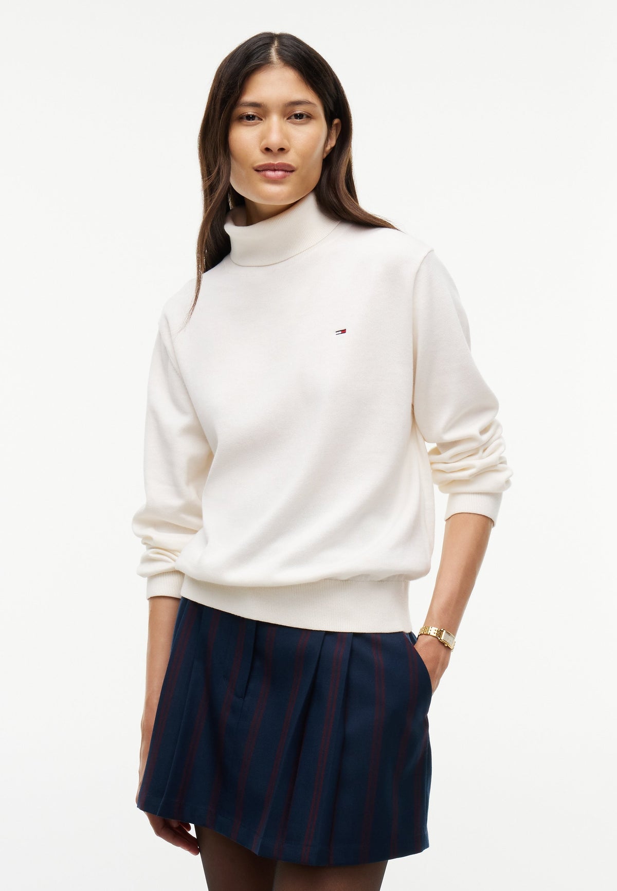 Dolcevita Tommy Jeans bianco