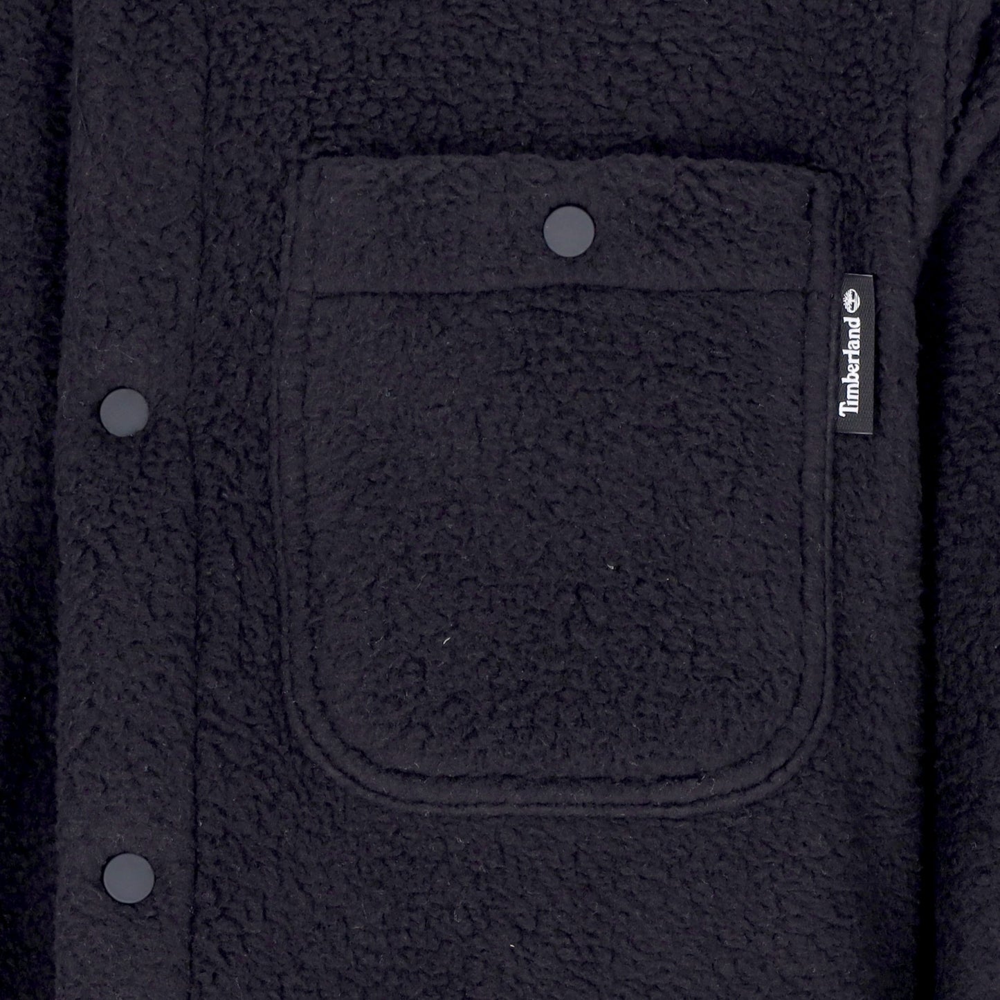 Camicia Overshirt in flanella nero