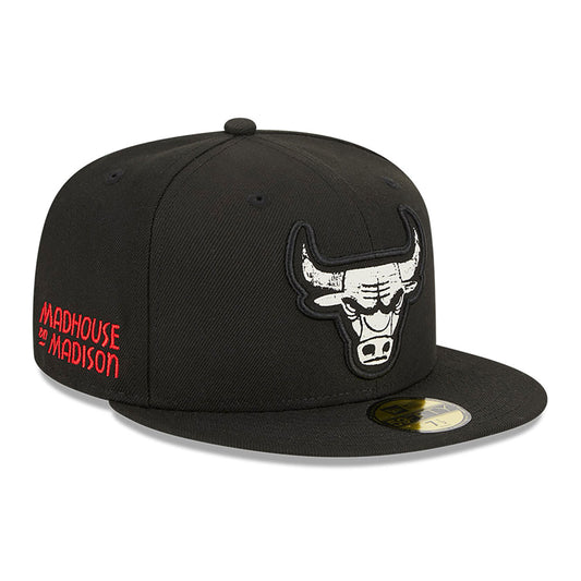 Cappellino 59FIFTY Chicago Bulls nero/rosso