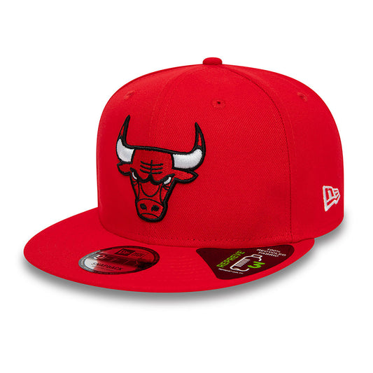 Cappellino 9FIFTY Chicago Bulls Repreve rosso