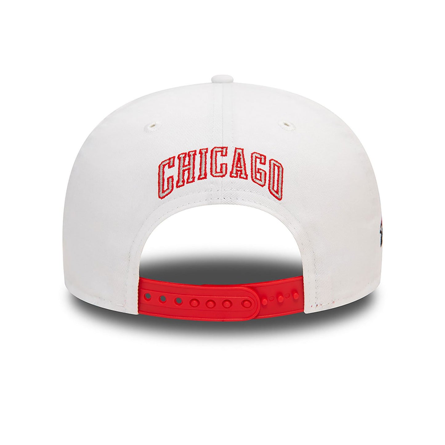 Cappellino 9FIFTY Chicago bulls bianco/rosso