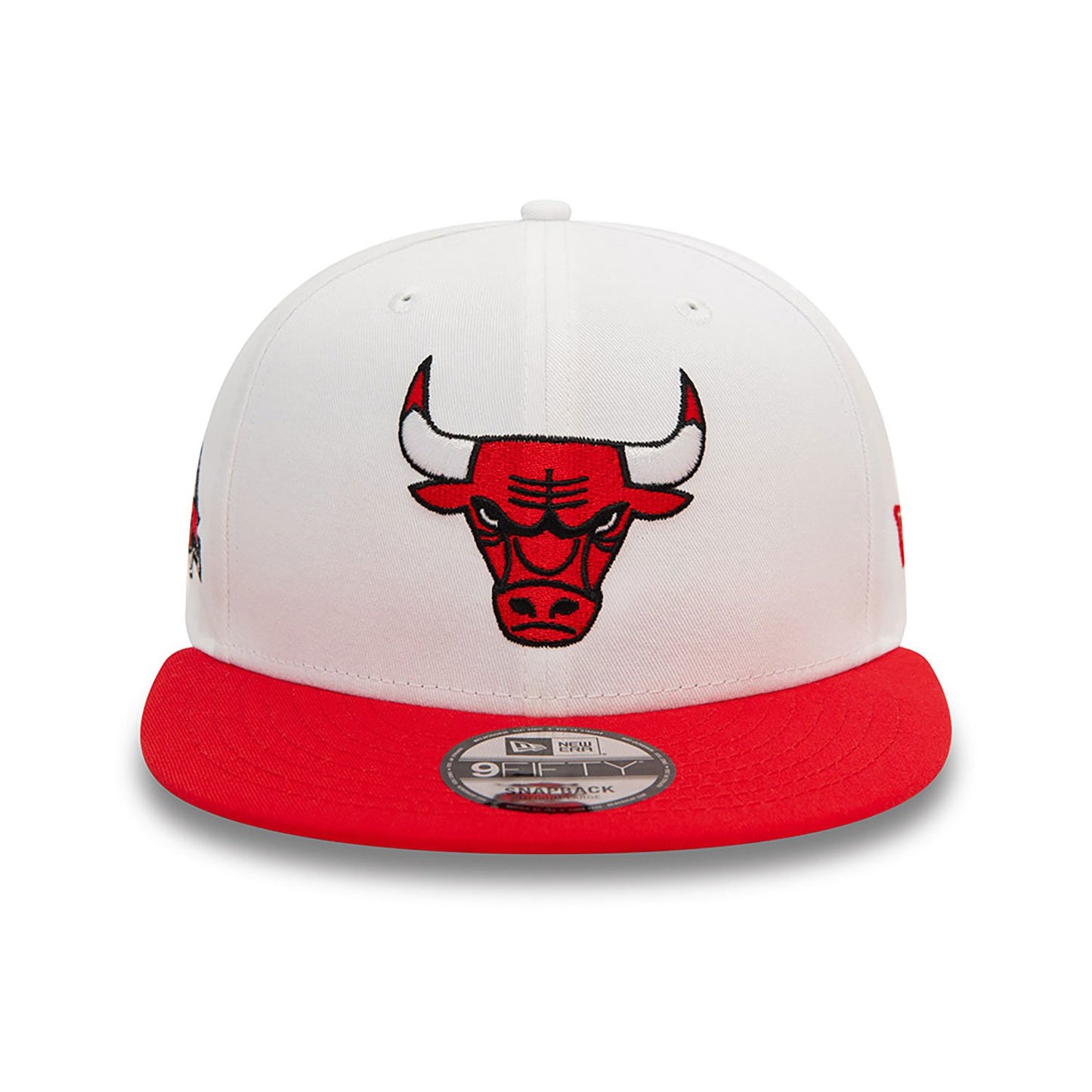 Cappellino 9FIFTY Chicago bulls bianco/rosso