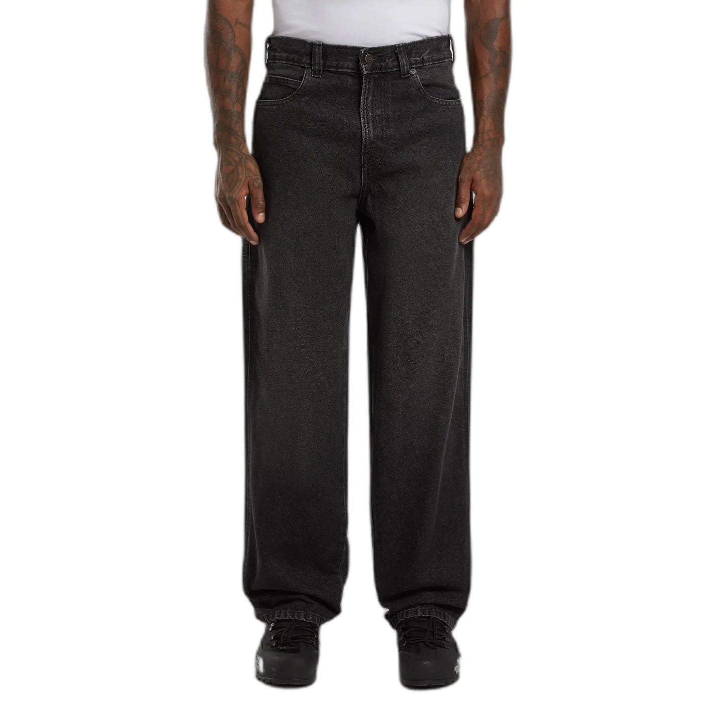 Jeans 958 baggy tapered da lavoro denim nero