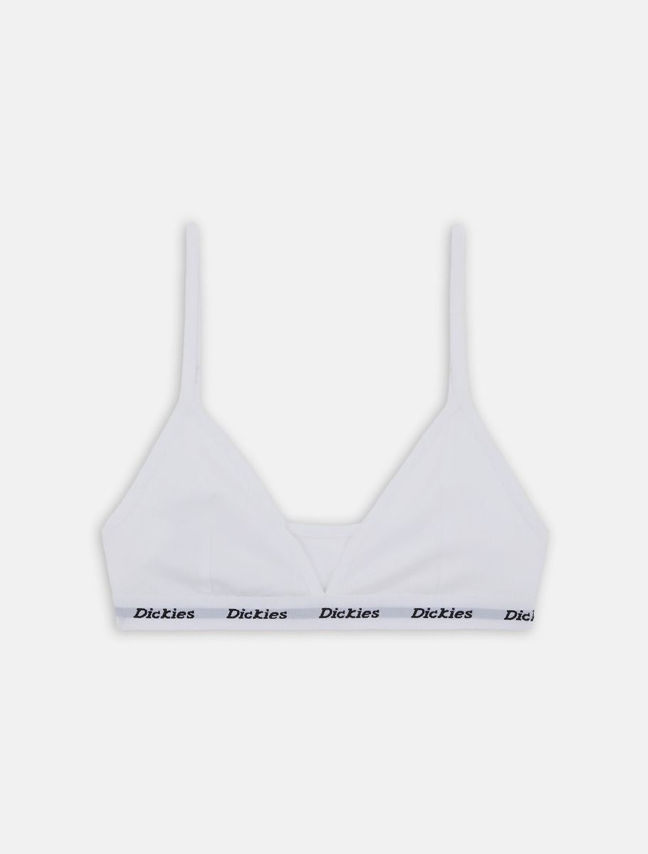 Bralette a triangolo bianco