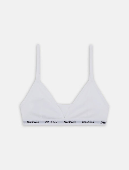 Bralette a triangolo bianco