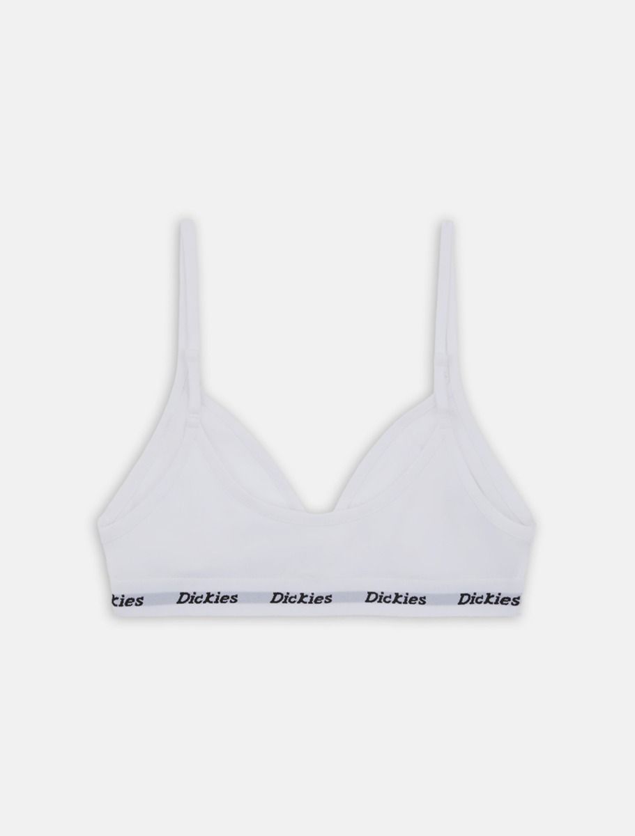 Bralette a triangolo bianco