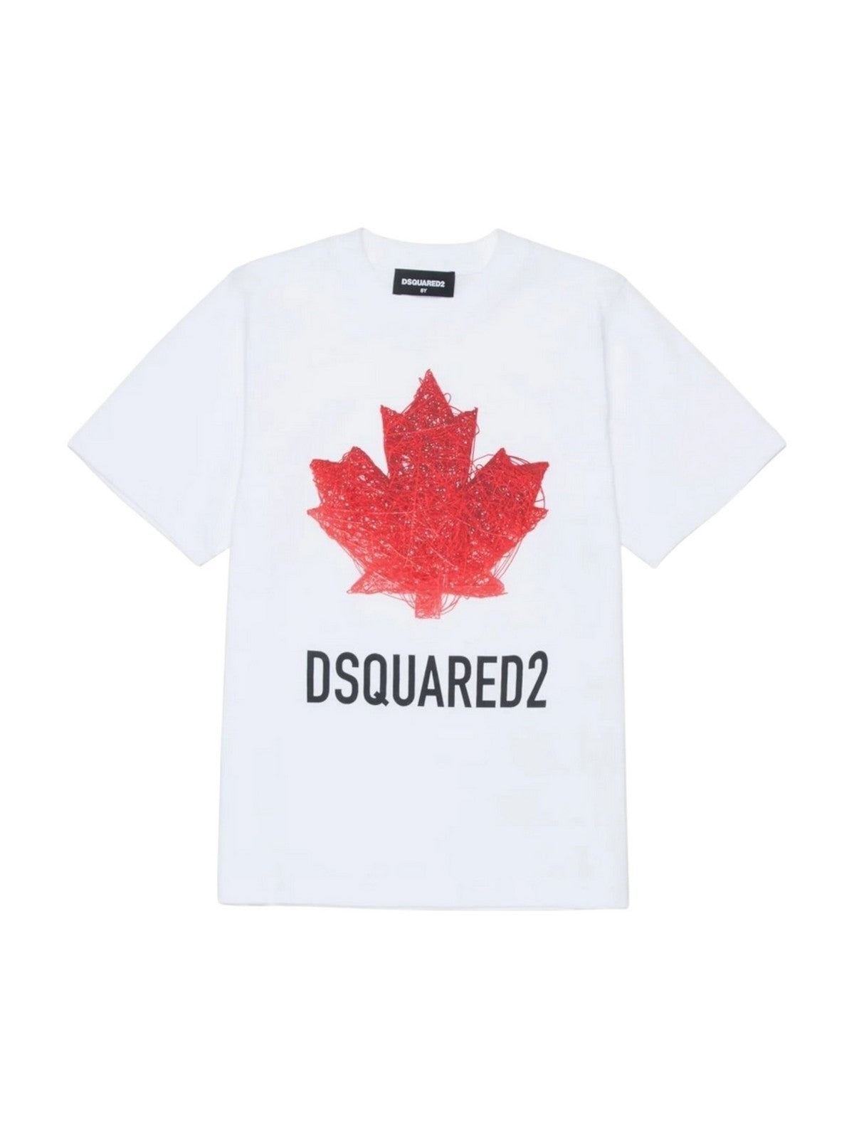 T-shirt DSQUARED2 Slouch bianco - 8/16 ANNI