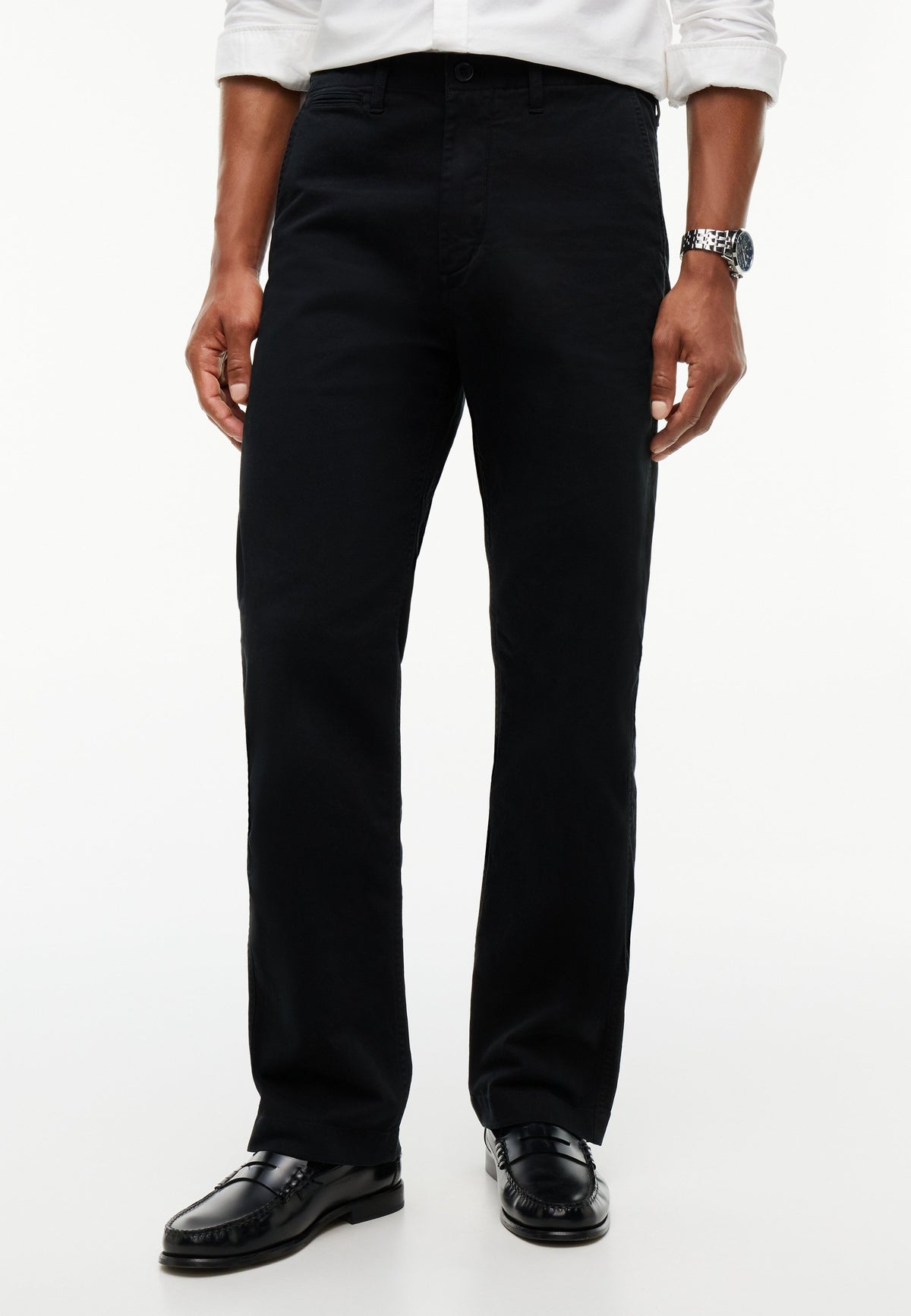 Pantalone Otis twill chino nero