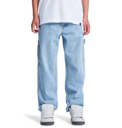 Jeans Baggy carpenter denim chiaro - 8/16 ANNI