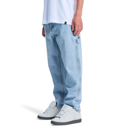 Jeans Baggy carpenter denim chiaro - 8/16 ANNI