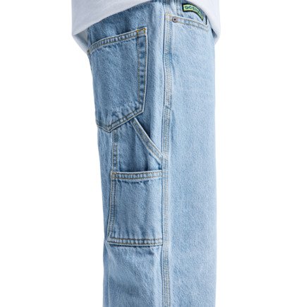 Jeans Baggy carpenter denim chiaro - 8/16 ANNI