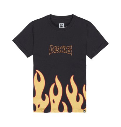 T-Shirt Burning diamonds nero - 8/12 ANNI