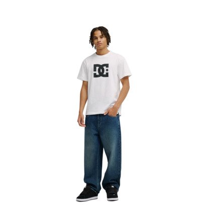 Jeans baggy worker denim scuro