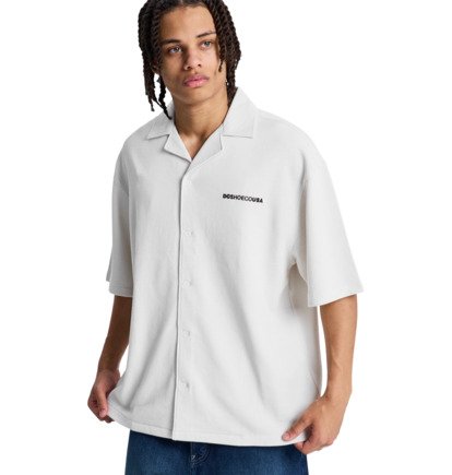 Camicia a polo resort panna