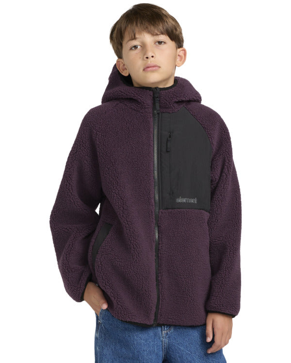 Giacca Wolfe Sherpa viola -8/16 ANNI