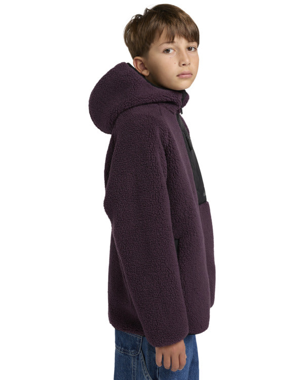 Giacca Wolfe Sherpa viola -8/16 ANNI